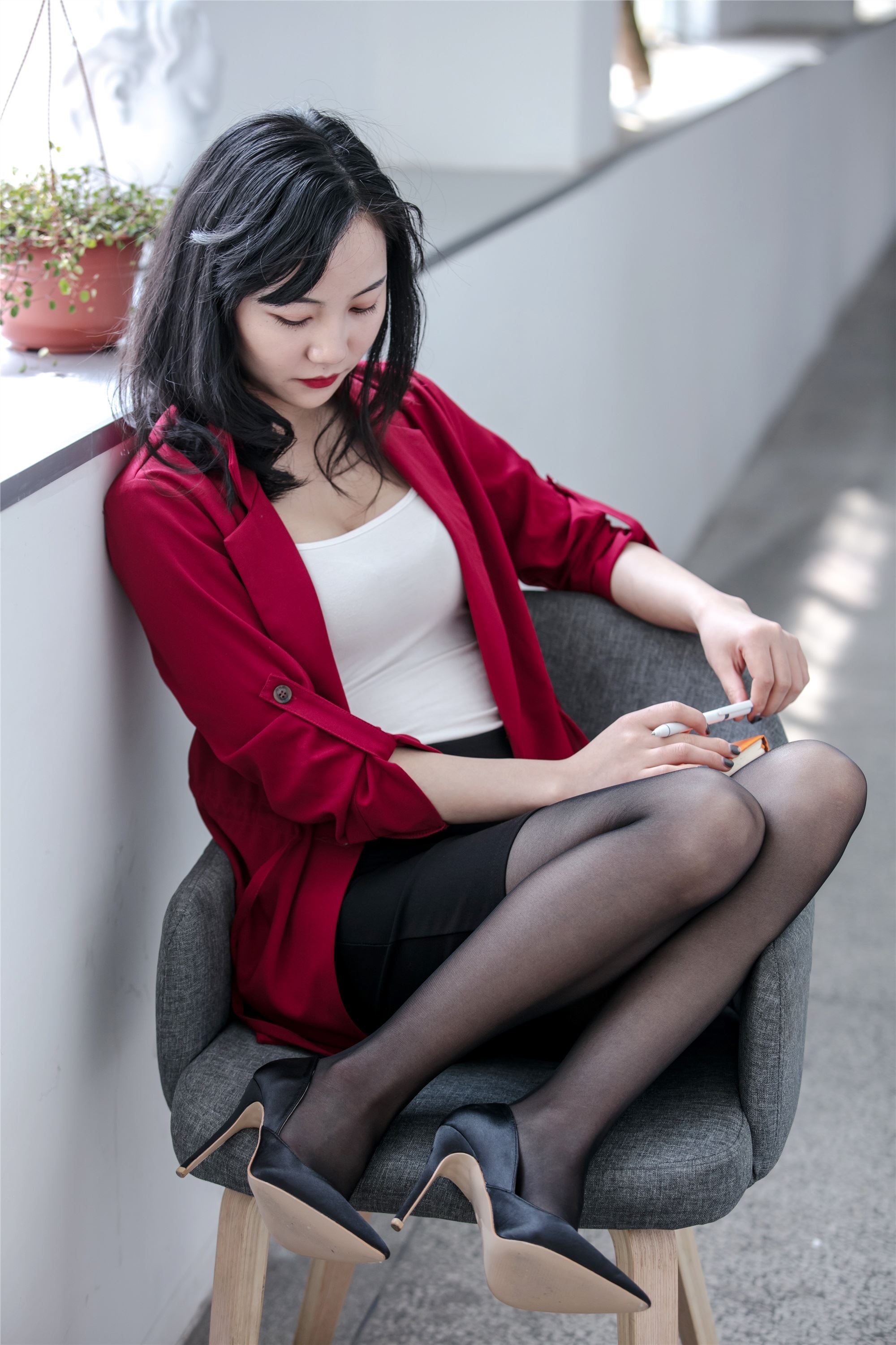 奈丝写真 NO.087 小啊刀-通勤Office Lady